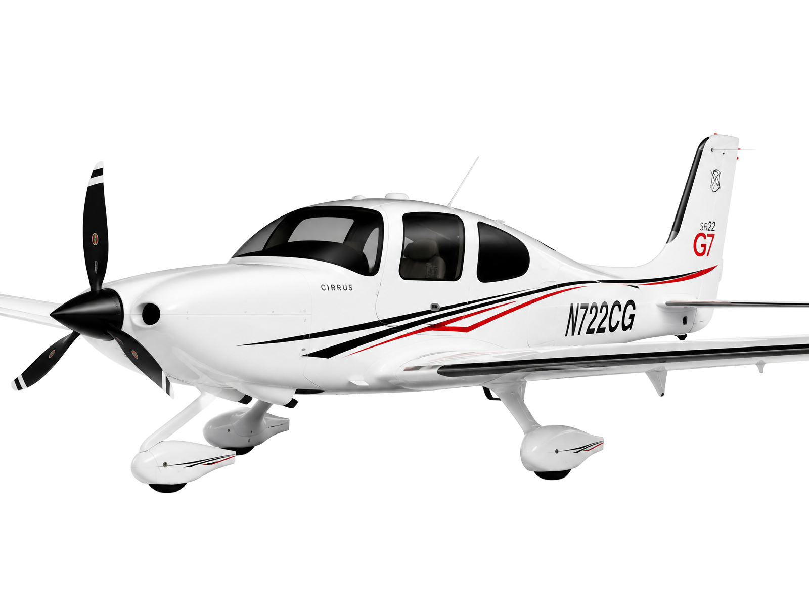 Cirrus SR22 G7 rendering